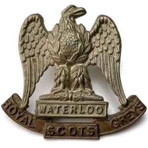 Royal Scots Greys Regiment Cap Badge