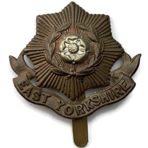 WW1 East Yorkshire Regiment Cap Badge