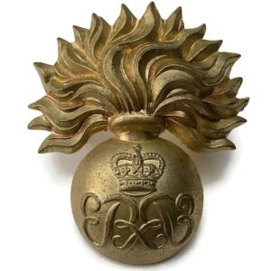 Grenadier Guards Regiment WARRANT OFFICERS Cap Badge - Queens Crown