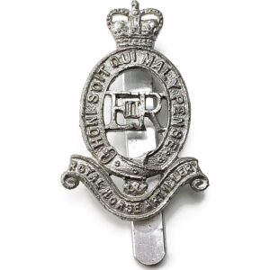 Royal Horse Artillery RHA Staybrite Anodised Cap Badge - Staybright