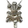 3rd Carabiniers Regiment Staybrite Anodised Cap Badge - Staybright