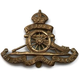 WW2 Royal Artillery Regiment Cap Badge