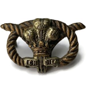 VICTORIAN North Staffordshire Regiment Collar Badge