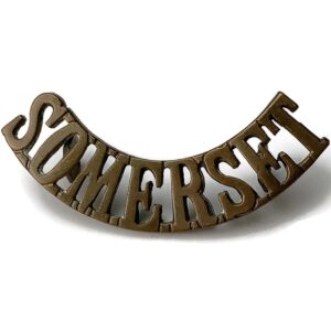 Somerset Light Infantry Regiment Shoulder Title