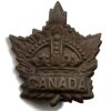 WW1 Canadian Army Division / Canada Corps CEF Collar Badge