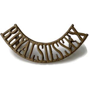 Royal Sussex Regiment Shoulder Title