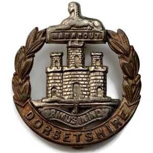 WW2 Dorsetshire (Dorset) Regiment Cap Badge