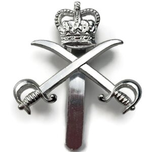 Royal Army Phyical Training Corps RAPTC Staybrite Anodised Cap Badge - Staybright