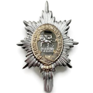 Worcestershire Regiment Staybrite Anodised Worcester Cap Badge - Staybright