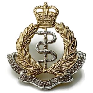 Royal New Zealand Army Medical Corps Staybrite Anodised Cap Badge - Staybright
