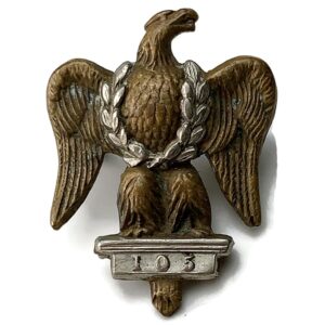 1st Royal Dragoons Regiment Collar Badge