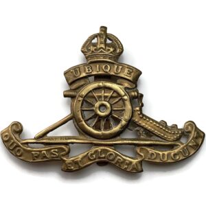 WW2 Royal Artillery Regiment Cap Badge