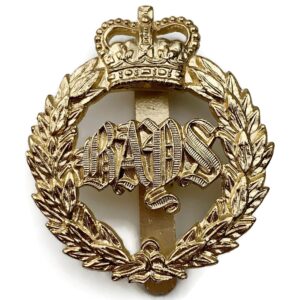 Queen's Bays 2nd Dragoon Guards Regiment Staybrite Anodised Cap Badge - Staybright