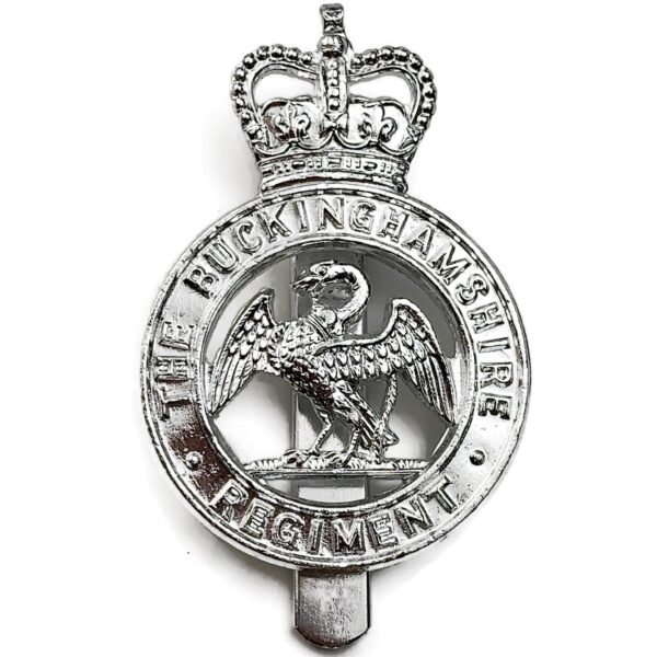The Buckinghamshire Regiment Staybrite Anodised Cap Badge - Staybright ...