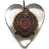WW2 Royal Engineers Corps Necklace Sweetheart Brooch PENDANT