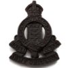 WW2 Royal Army Ordnance Corps RAOC PLASTIC Economy Issue Cap Badge