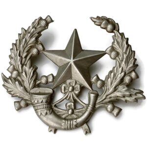 WW1 The Cameronians (Scottish Rifles) Regiment Cap Badge
