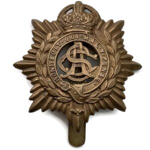 WW1 Army Service Corps ASC Cap Badge