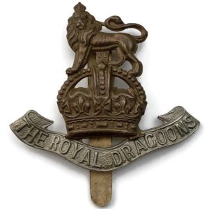 WW1 1st The Royal Dragoons Regiment Cap Badge
