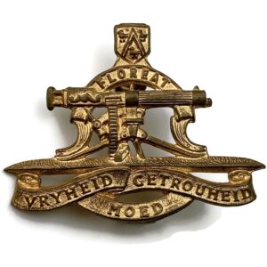WW2 South African Regiment President Steyn Bloemfontein Collar Badge