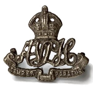Assam Valley Light Horse Regiment British Indian Army Collar Badge