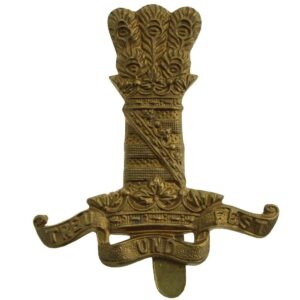 WW1 11th Hussars (Prince Albert's Own) Regiment Cap Badge