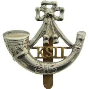 WW2 Kings Shropshire Light Infantry KSLI Regiment (King's) Cap Badge