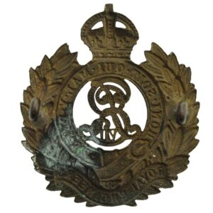 EDWARDIAN Royal Engineers Corps (Edward VII) Cap Badge