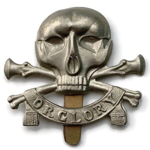WW2 17th / 21st Lancers (Deaths Head) Regiment Cap Badge