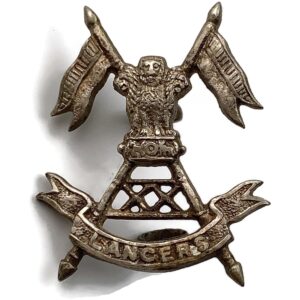 20th Indian Lancers Regiment XX British Imperial Army India Collar Badge