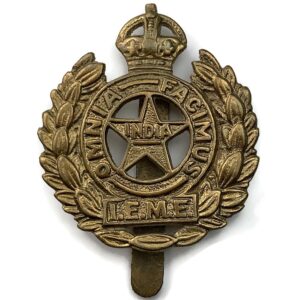 Indian Electrical & Mechanical Engineers IEME British India Army Cap Badge