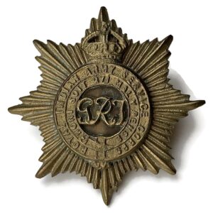 Royal Indian Army Service Corps RIASC British Imperial India Cap Badge