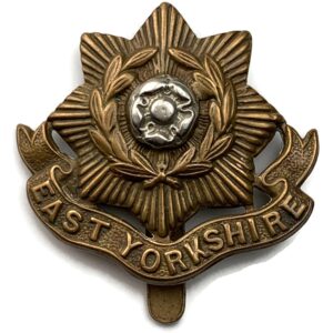 WW1 East Yorkshire Regiment Cap Badge