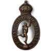 WW2 Royal Corps of Signals RCOS OFFICERS Bronze Collar Badge