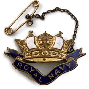 British Royal Navy Naval Sweetheart Brooch
