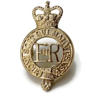 The Household Cavalry Regiment Staybrite Anodised Cap Badge - Staybright