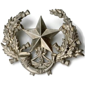 WW1 The Cameronians (Scottish Rifles) Regiment Cap Badge
