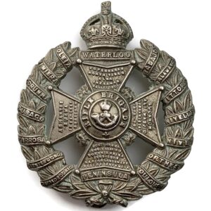 WW1 The Rifle Brigade (Prince Consort's Own) Regiment Cap Badge