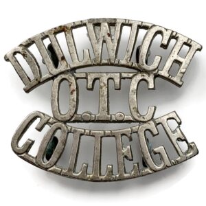 Dulwich College Officers Training Corps OTC Shoulder Title
