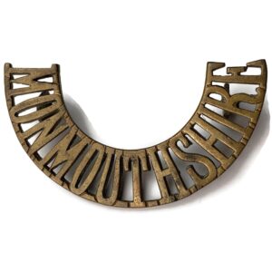 WW1 Monmouthshire Regiment Battalion Shoulder Title