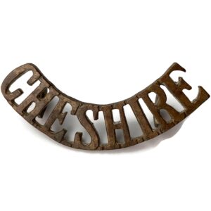Cheshire Regiment Shoulder Title