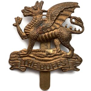 WW2 Royal East Kent (The Buffs) Regiment Cap Badge