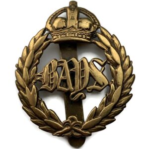 2nd Dragoon Guards (Queens Bays) Regiment Cap Badge