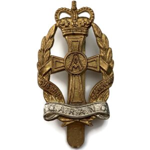 Queen Alexandras Royal Army Nursing Corps QARANC Alexandra's Cap Badge - Queens Crown