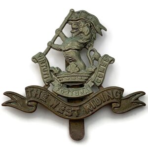 WW1 Duke of Wellingtons West Riding Regiment Cap Badge