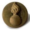 WW2 United States US Army American ORDNANCE Collar Insignia Disc Badge - SCREW BACK