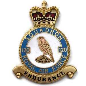 120 Squadron Royal Air Force RAF Lapel Badge