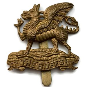 WW2 Royal East Kent (The Buffs) Regiment Cap Badge