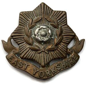 WW1 East Yorkshire Regiment Cap Badge