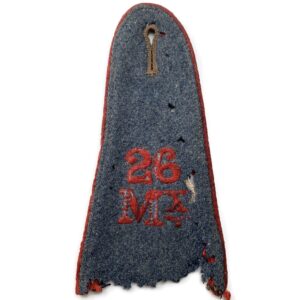 VICTORIAN 26th Middlesex Cyclists Volunteer Corps Epaulette Shoulder Title Badge
